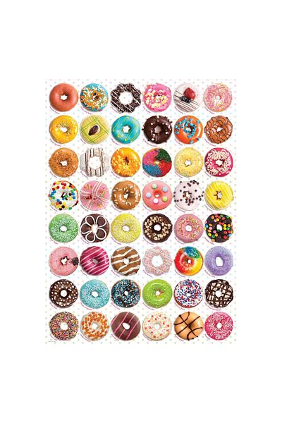 Eurographics Puzzle Eurographics - Donuts, 1000 pieces
