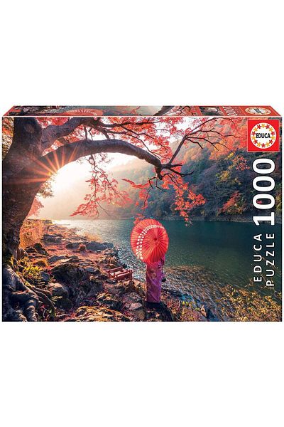 EDUCA Puzzle Educa - Sunrise in Katsura River, Japan, 1000 pieces