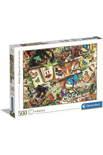 CLEMENTONI Puzzle 500 pieces Clementoni - The Butterfly Collector