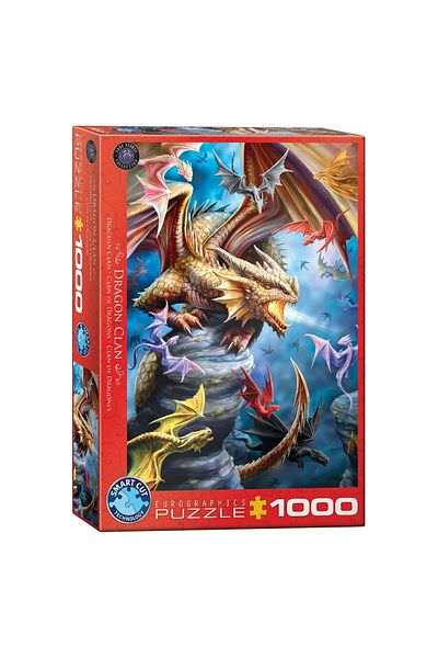 Eurographics Eurographics Puzzle - Anne Stockes: Dragon Clan, 1000 pieces