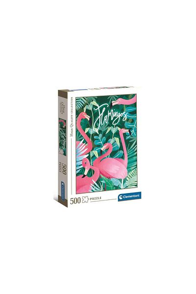 CLEMENTONI Clementoni 500 piece puzzle - Flamingoes