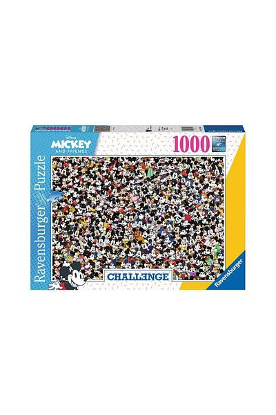 RAVENSBURGER Difficult 1000 piece puzzle - Mickey and Friends Challenge