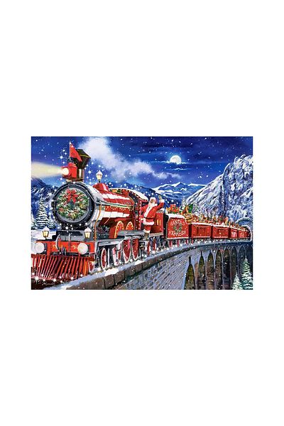Castorland Puzzle 1000 pieces Castorland - Santas Coming Soon to Town