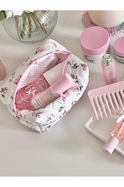 Lulishop Тканинна косметичка Roses, малий розмір
