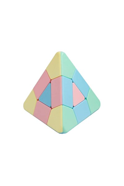 BV Cub Magic Moyu Triangle Pyraminx macarons, fără autocolante, 439CUB-1