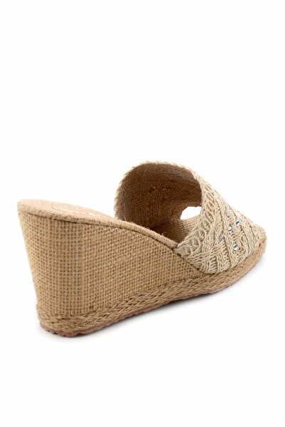 Bambi Beige Women's Slippers K04874013516
