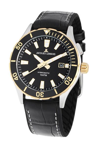 Jacques Lemans Mens Watch Jacques Lemans 1-2131C, Quartz, 43mm, 10ATM