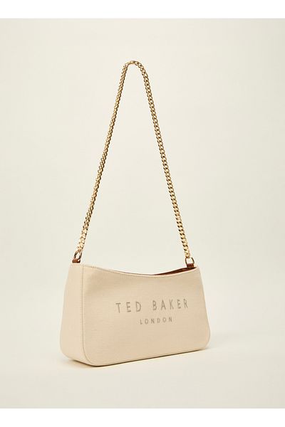Ted Baker Embroidered Chain Strap Shoulder Bag