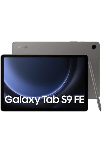 Samsung جالكسي تاب S9 FE [اختيار ذكي]، ذاكرة وصول عشوائي (RAM) سعة 6 جيجابايت، ذاكرة قراءة فقط (ROM) سعة 128 جيجابايت قابلة للتوسعة، قلم S Pen مدمج، واي فاي، IP68 T