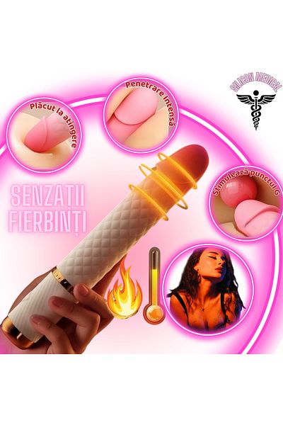 Joynest White Devil Unisex By ® – Dispozitiv Telescopic Cu Control Prin Aplicație