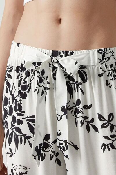 Hiccup Wide Leg Patterned Trousers