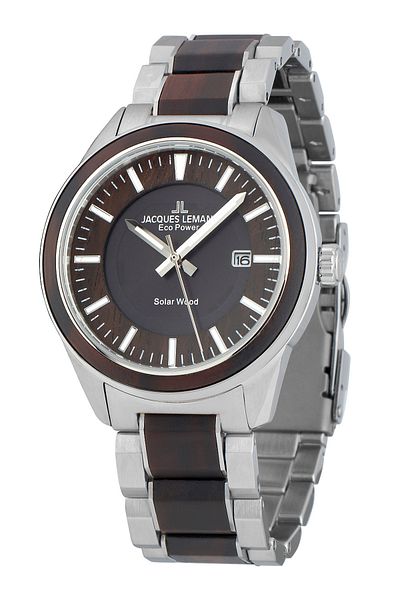 Jacques Lemans Ανδρικό Ρολόι Jacques Lemans 1-2116G, Quartz, 40mm, 10ATM