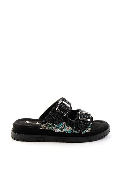 Bambi Black Women's Slippers K04156069087