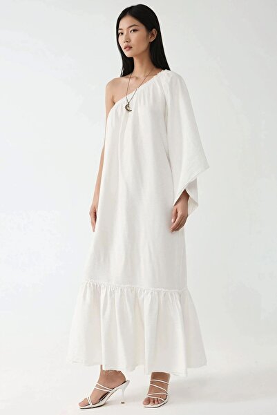 Hiccup Rochie maxi cu decolteu asimetric