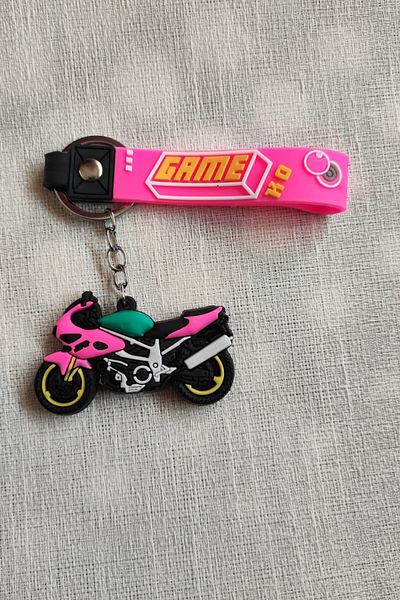 Lynare Motor Motorcycle Model 3D Silicone Biker Keychain 1Pcs
