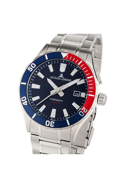 Jacques Lemans Mens Watch Jacques Lemans 1-2131E, Quartz, 42mm, 10ATM