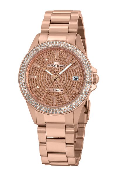 Jacques Lemans Ladies Watch Jacques Lemans LP-129B, Quartz, 38mm, 10ATM