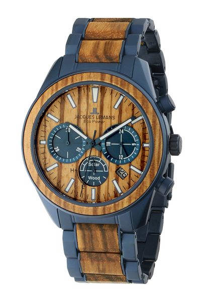 Jacques Lemans Ανδρικό Ρολόι 1-2115p, Quartz, 44mm, 10atm