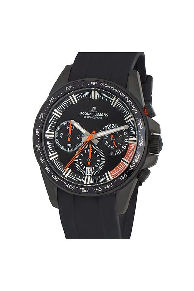 Jacques Lemans Ανδρικό Ρολόι Jacques Lemans 1-2127D, Quartz, 40mm, 10ATM