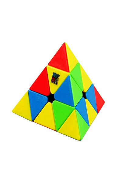 BV Cub Magic 3x3x3 Moyu MoFang Meilong Pyraminx, Fără autocolante, 253CUB-1