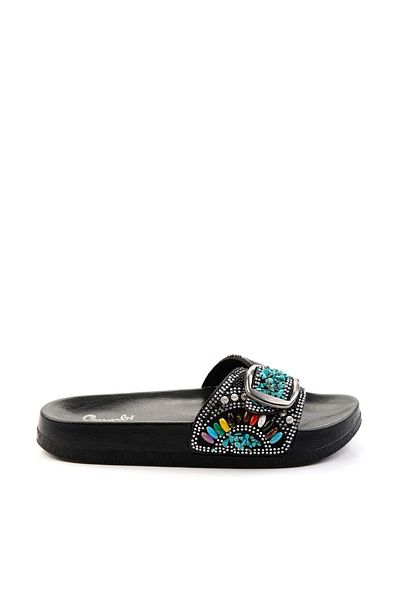 Bambi Black Women's Slippers K04319103187