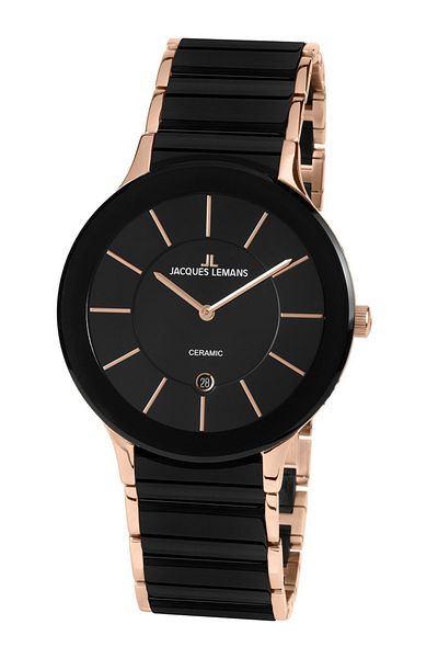 Jacques Lemans Ανδρικό Ρολόι Jacques Lemans 1-1855C, Quartz, 38mm, 5ATM