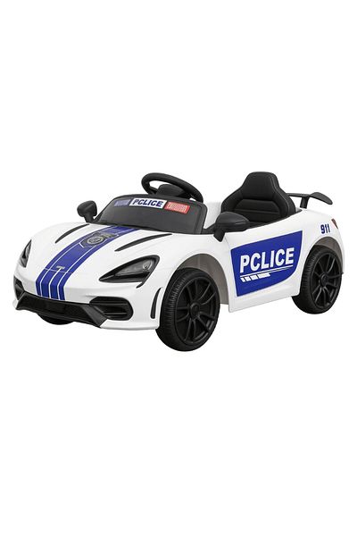Joynest Masinuta electrica pentru copii Politie, JoyNest®, PCLICE pentru copii intre 2-5 ani