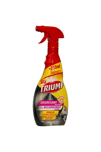 TRIUMF Foam degreaser with bicarbonate for the kitchen 500ml + 250 ml free