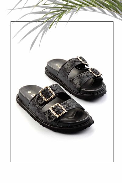 Bambi Black Women's Slippers K04638015010