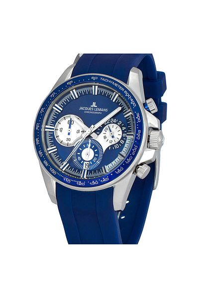 Jacques Lemans Ανδρικό Ρολόι 1-2127b, Quartz, 40mm, 10atm
