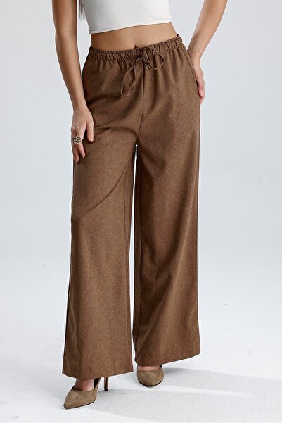 VAPUR TEKSTİL Elastic Waist Side Pocket Trousers