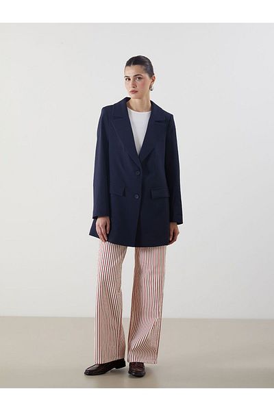 LC Waikiki LCW Modest Loose Fit Damska Marynarka-Kurtka