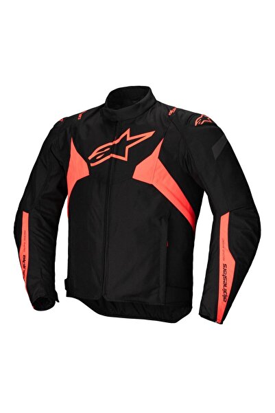 Alpinestars T-jaws V4 Wp Korumalı Motosiklet Montu Siyah Kırmızı