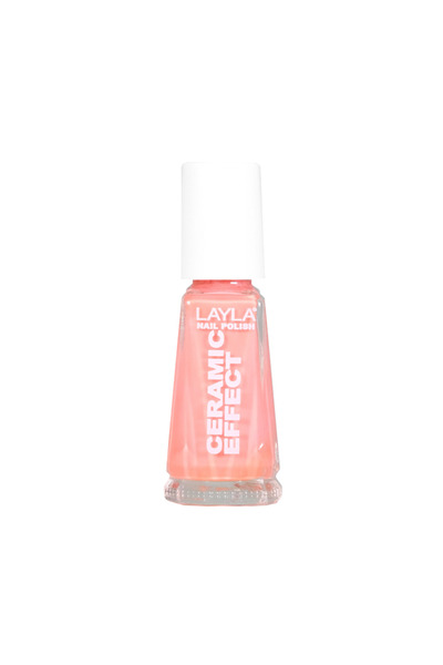 Layla Cosmetics Nail Polish Ceramic Effect N.85 Juicy Melon - Lac de Unghii Clasic