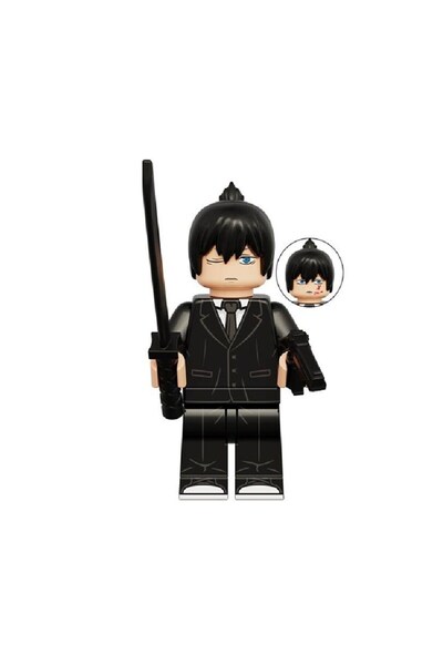 myminitoys Chainsaw Man Anime Mini Figure Hayakawa Aki X-386