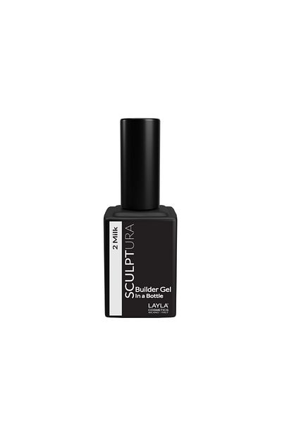 Layla Cosmetics Sculptura Builder Gel In A Bottle N.2 Milk - Gel pentru Reconstructia Unghiilor