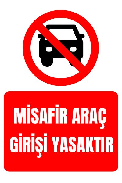 Girl Power 35 X 50 Guests Vehicle Entry Prohibited Foil Printing Sticker Warning Sign
