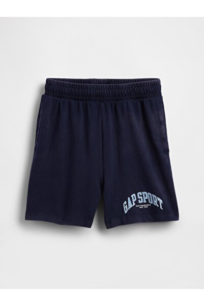 GAP Erkek Çocuk Mavi Kids Spor Kolay Şortlar
