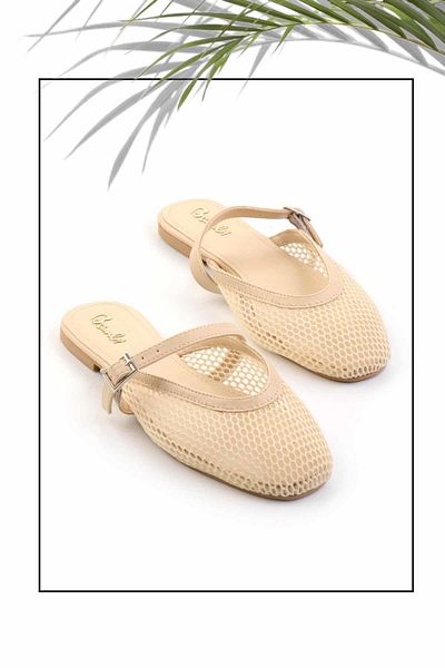 Bambi Beige Women's Slippers K04575005522