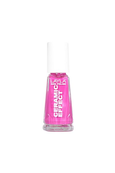 Layla Cosmetics Nail Polish Ceramic Effect N.82 Anise In Love - Lac de Unghii Clasic