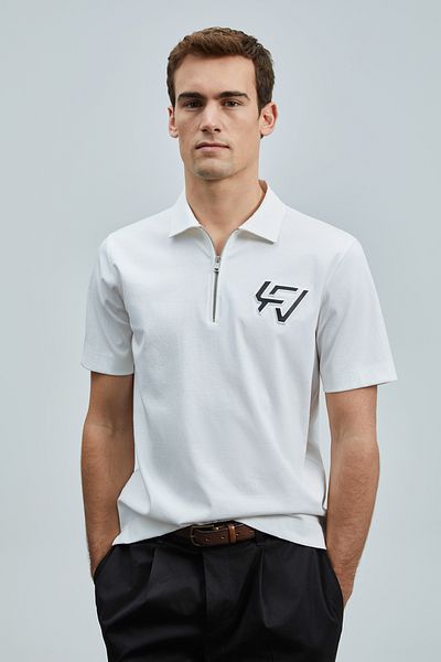 Lufian Lufian Slash Smart Men's Polo T-Shirt 40224