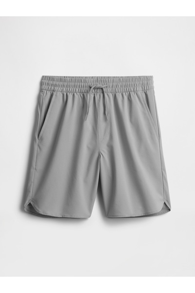 GAP Erkek Çocuk Açık Gri Runarond Koşu Şort