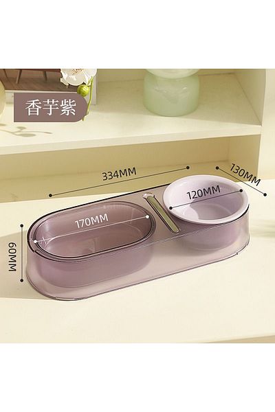 TaoTaoPets Pet Bowl Dry Food and Wet Food Bowl Beautiful ceramic design