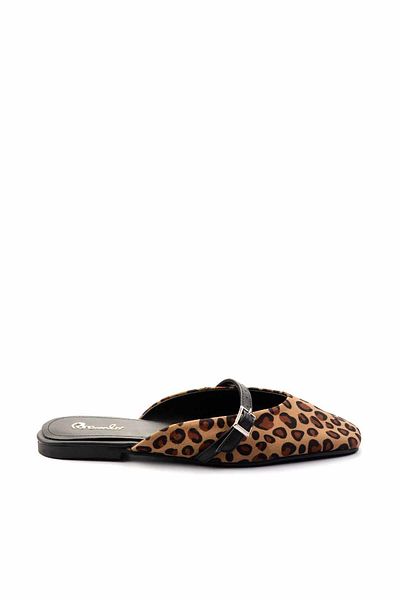 Bambi Γυναικείες Παντόφλες Leopard K04575005004
