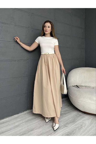 Butik Merrline Γυναικείο Premium Κορυφαίας ποιότητας Terikoton Φόρεμα