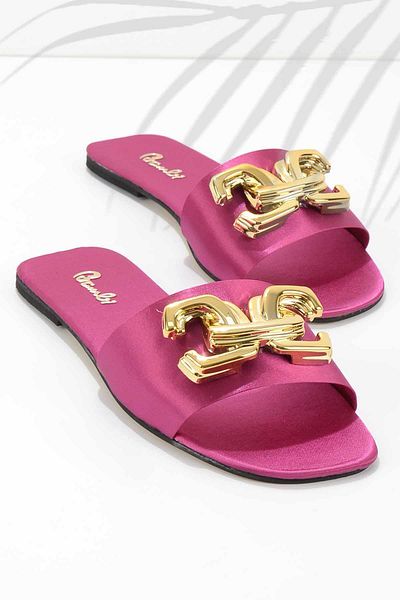 Bambi Fuchsia Women's Slippers K04192162738