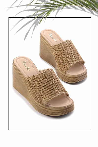 Bambi Γυναικείες Παντόφλες Mink K04823005328