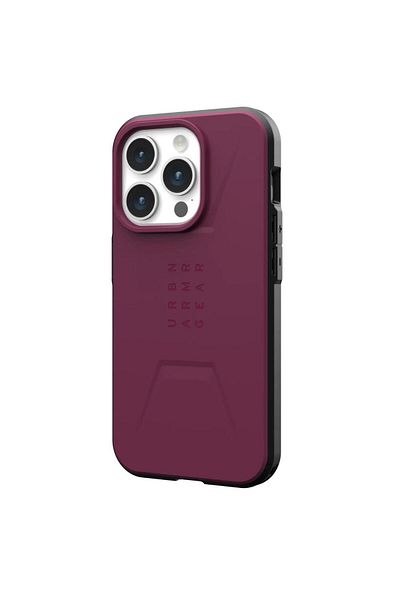 UAG Case Civilian Magsafe Iphone 15 Pro Max Bordeaux