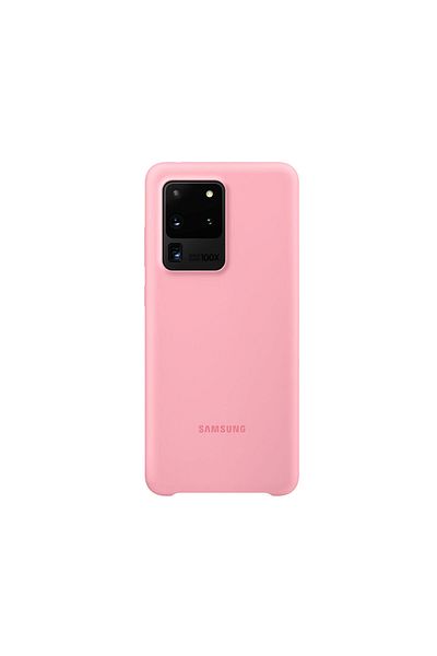 Samsung Husa Originala Galaxy S20 Ultra Silicone Cover Pink
