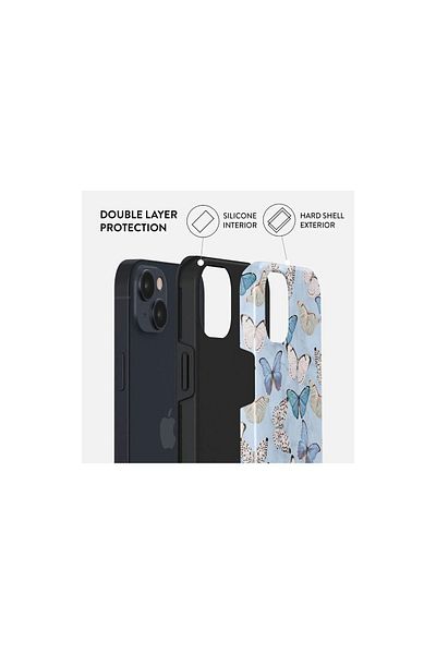BURGA Husa Iphone 14 Dual Layer Give Me Butterflies